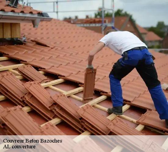 Couvreur  beton-bazoches-77320 AL couverture