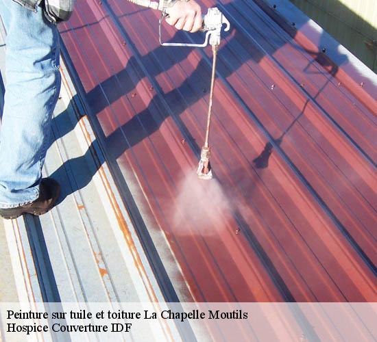 Peinture sur tuile et toiture  la-chapelle-moutils-77320 Hospice Couverture IDF