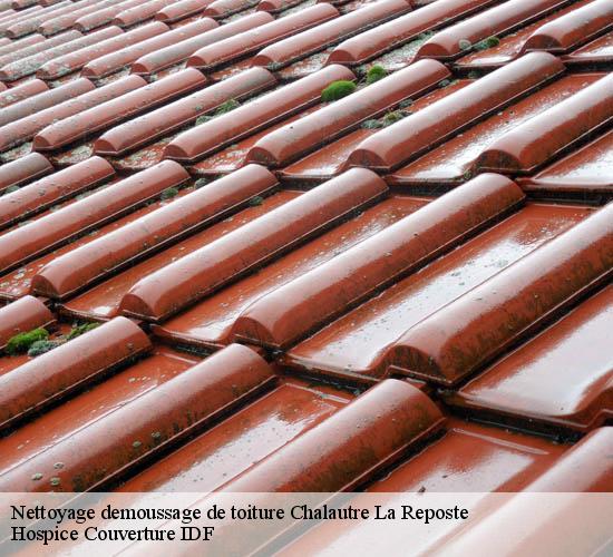 Nettoyage demoussage de toiture  chalautre-la-reposte-77520 Hospice Couverture IDF