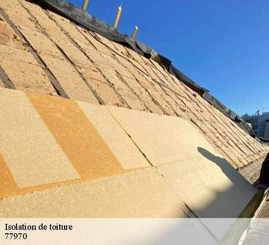 Isolation de toiture  villegagnon-77970 Hospice Couverture IDF