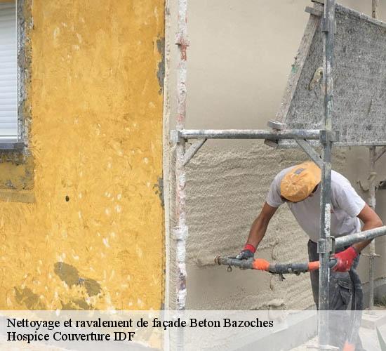 Nettoyage et ravalement de façade  beton-bazoches-77320 Hospice Couverture IDF