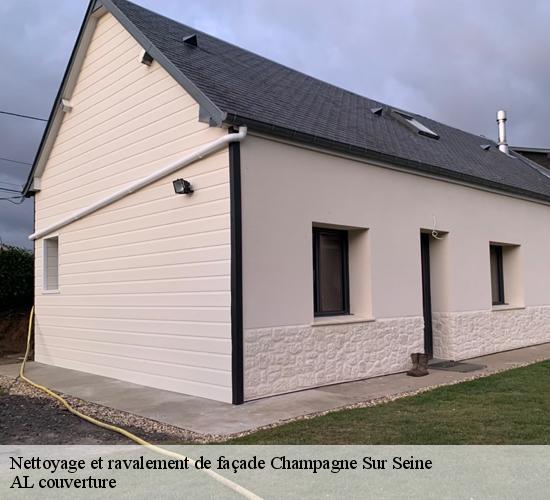 Nettoyage et ravalement de façade  champagne-sur-seine-77430 AL couverture